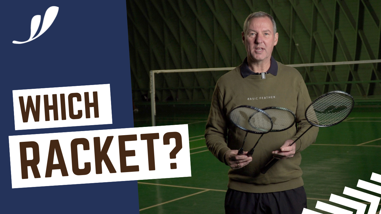 Indlæs video: Få de bedste råd af Morten Frost til hvordan du skal vælge den rigtige badmintonketcher