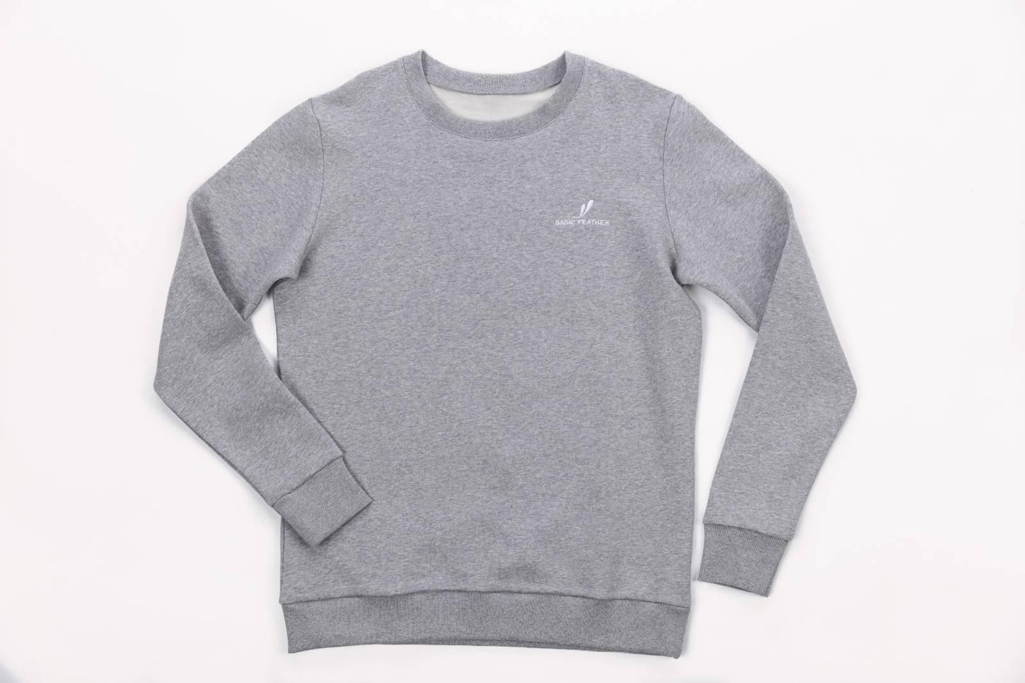 BF Sweatshirt Grey - Basic Feather