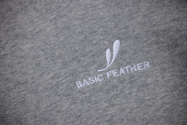BF Sweatshirt Grey - Basic Feather